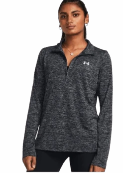 Under Armour Women's Tech Twist ½ Zip -Cheap Footwear Store blawhite1 removebg preview
