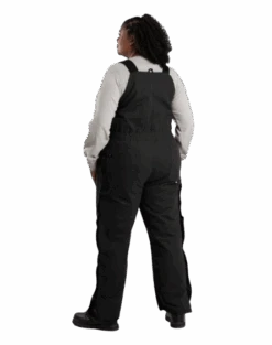 Berne Women's Softstone Duck Insulated Bib Overall -Cheap Footwear Store blk bib3 removebg preview