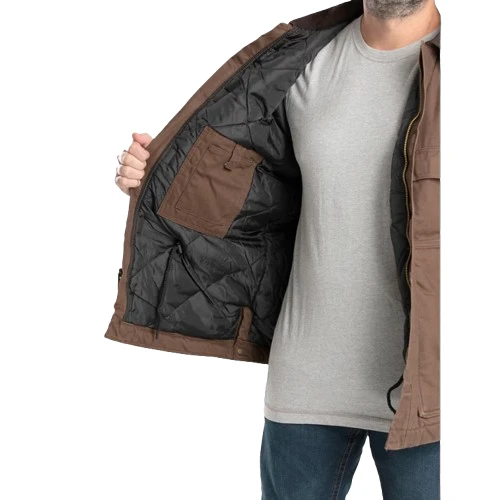 Berne Men's Heartland Washed Chore Coat 4 Berne Men's Heartland Washed Chore Coat - Image 4