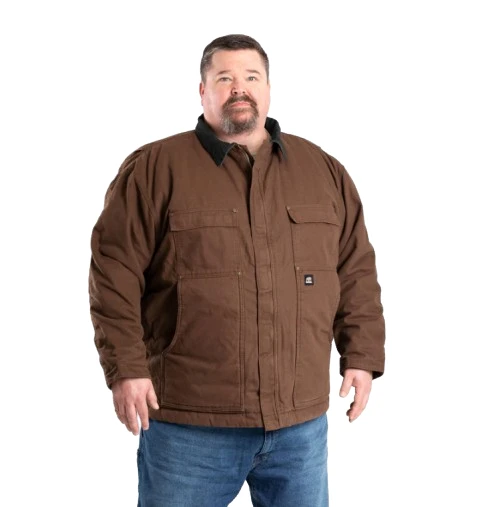 Berne Men's Heartland Washed Chore Coat 3 Berne Men's Heartland Washed Chore Coat - Image 3