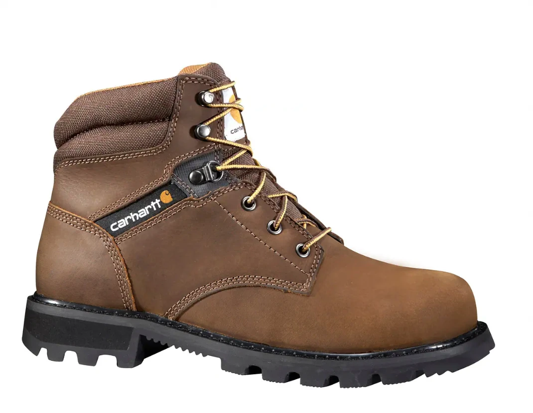 Carhartt Traditional Welt 6" Steel Toe Work Boot, Crazy Horse Brown Oil Tanned 1 Carhartt Traditional Welt 6" Steel Toe Work Boot, Crazy Horse Brown Oil Tanned