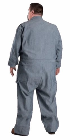 Berne Heritage Fisher Stripe Unlined Coverall -Cheap Footwear Store coverall5 removebg preview