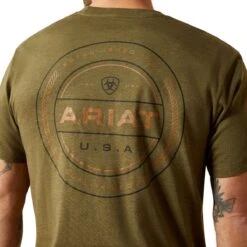 Ariat Men's Ropers Seal T-Shirt -Cheap Footwear Store f25 mns west 10065888 detail01