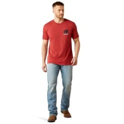 Ariat Men's Buffalo Flag T-Shirt -Cheap Footwear Store f25 mns west 10065897 full