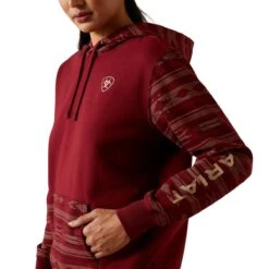 Ariat Women's Logo 2.0 Hoodie -Cheap Footwear Store f25 wms west 10062291 detail01
