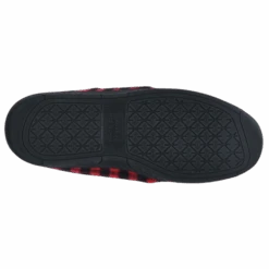 GaaHuu Men's Faux Wool Moccasin Slippers Black & Red Buffalo Plaid -Cheap Footwear Store f8rh6pn6 removebg preview
