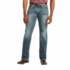 Ariat Men's M5 Slim Gambler Stackable Straight Leg Jean