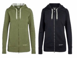 Noble Outfitters Women's Tug-Free Full Zip Hoodie