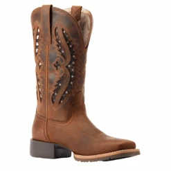 Ariat Hybrid Rancher VentTek 360° Western Boot -Cheap Footwear Store hybrid rancher10044473 medial warm removebg preview
