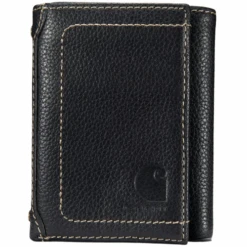 Carhartt Pebble Trifold Wallet - Black