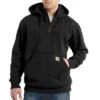 Carhartt Rain Defender Paxton Heavyweight Hooded Zip Mock Sweatshirt
