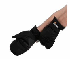 Berne Flip-Top Glove Mitten, Black