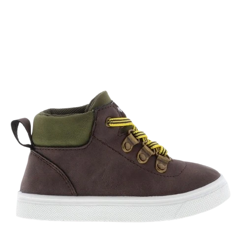 Oomphies Hudson Boys Slip-On Boot, Chocolate 1 Oomphies Hudson Boys Slip-On Boot, Chocolate