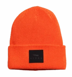 Sitka Double Cuff Knit Beanie, Ultra Orange