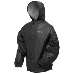 Frogg Toggs Pro-Lite Rain Suit, Carbon Black -Cheap Footwear Store pl12140 black jacket