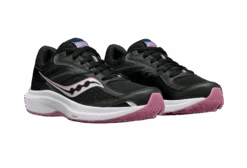 Saucony Women's Cohesion 17 Running Shoes - Black/Orchid