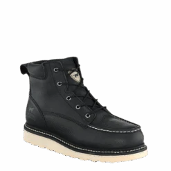 Irish Setter Men's Ashby 6-Inch Leather Aluminum Toe Boot, Black