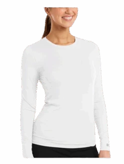 Maevn Matrix Women's Long Sleeve Underscrub Tee -Cheap Footwear Store underscrub white removebg preview