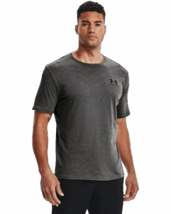 Under Armour Mens Left Chest Logo T Shirt