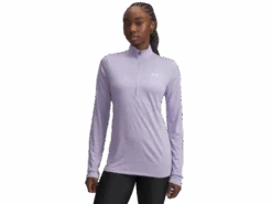 Under Armour Womens UA Tech Twist Half-Zip Long Sleeve Top