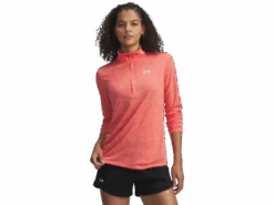 Under Armour Womens UA Tech Twist Half-Zip Long Sleeve Top -Cheap Footwear Store v5 1384225 690 fc removebg preview