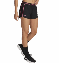 Under Armour Womens UA Tech Play Up 3-inch Shorts -Cheap Footwear Store v5 1389882 003 fc removebg preview 5