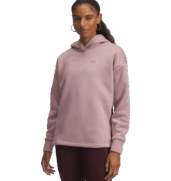 Under Armour Womens Armour Fleece Hoodie, Pink