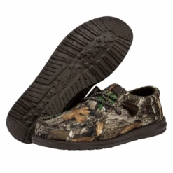 Hey Dude Men's Wally Shoes, Realtree Edge Camo