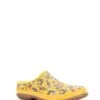 Western Chief Women’s Folk Chickens Waterproof Clog, Yellow