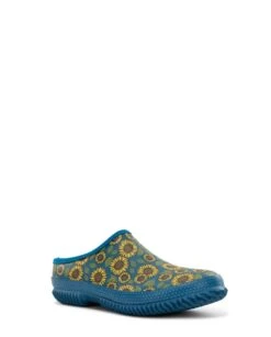 Western Chief Women’s Sunflower Waterproof Clog, Blue